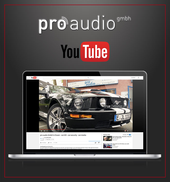 pro audio gmbh- Youtube Kanal